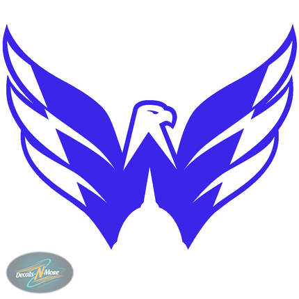 Washington Capitols Hockey Team Logo WCH1 in blue